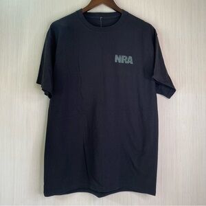 NWT NRA Men’s Short Sleeve Don’t Tread On Me Black T-Shirt Size Large